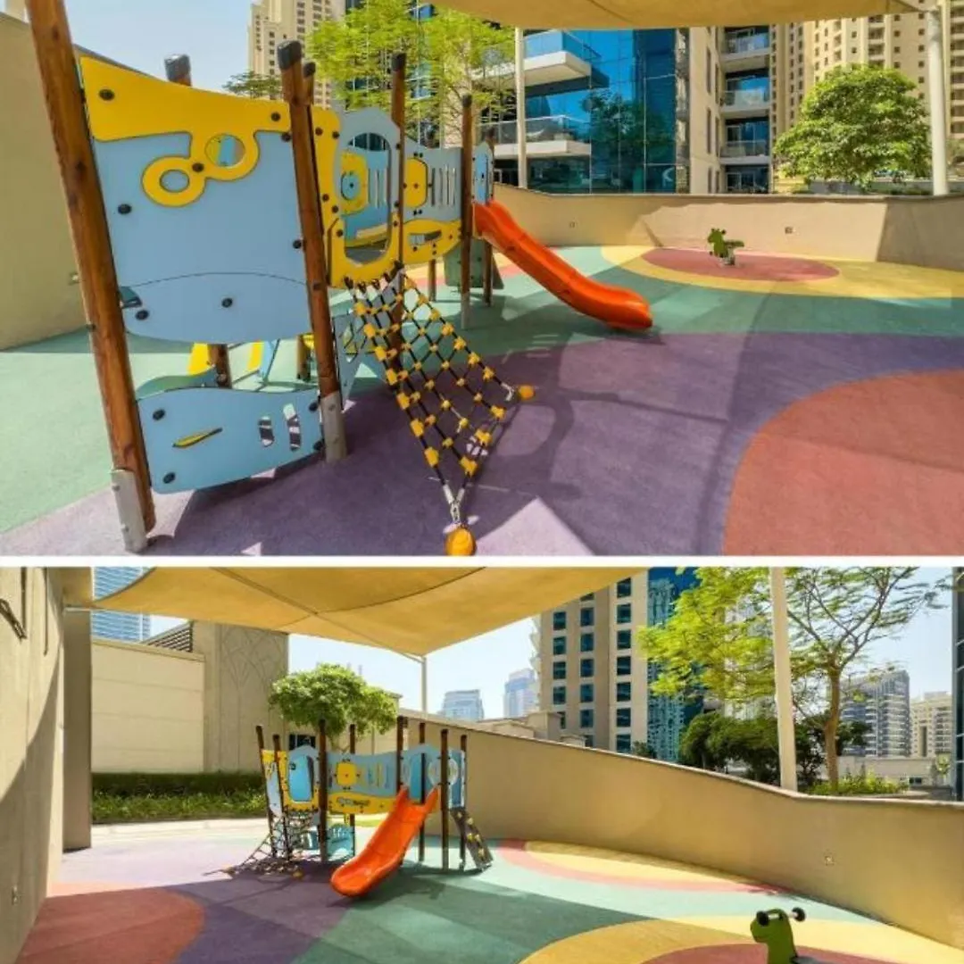 White Sage Spacious 1Br At Marina Promenade Dubai Apartment