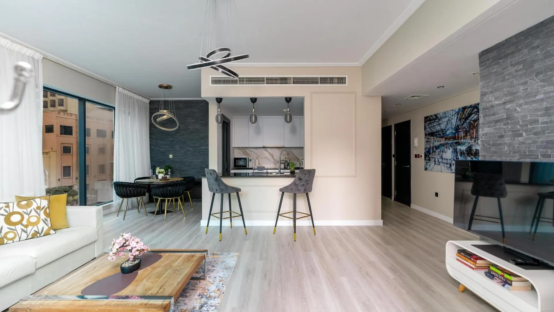 Apartment White Sage Spacious 1Br At Marina Promenade Dubai